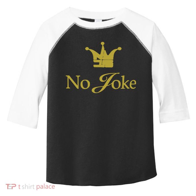 Nikola Jokic No Joke Toddler Fine Jersey T-Shirt