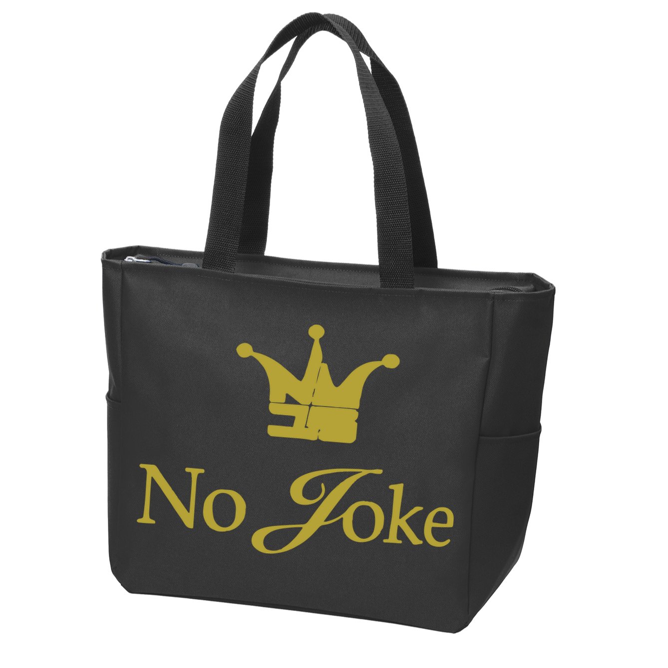 Nikola Jokic No Joke Zip Tote Bag