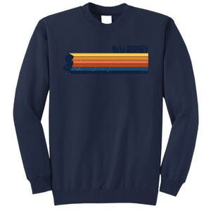 Retro Vintage New Jersey Tall Sweatshirt