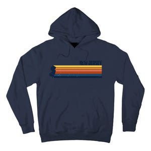 Retro Vintage New Jersey Tall Hoodie