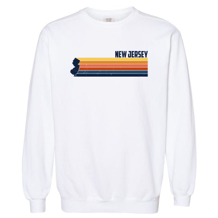 Retro Vintage New Jersey Garment-Dyed Sweatshirt