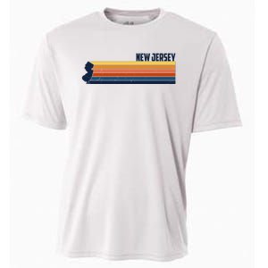 Retro Vintage New Jersey Cooling Performance Crew T-Shirt