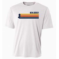 Retro Vintage New Jersey Cooling Performance Crew T-Shirt