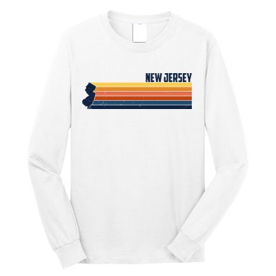 Retro Vintage New Jersey Long Sleeve Shirt