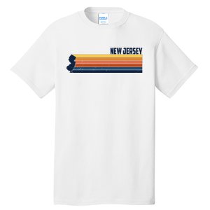 Retro Vintage New Jersey Tall T-Shirt