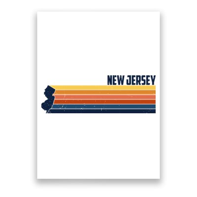 Retro Vintage New Jersey Poster