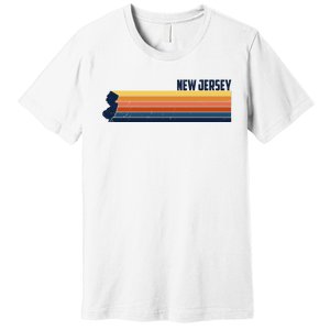 Retro Vintage New Jersey Premium T-Shirt