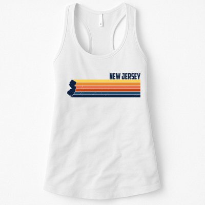 Retro Vintage New Jersey Womens Tank Top