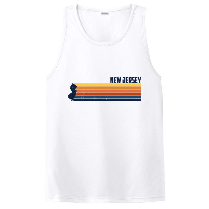 Retro Vintage New Jersey PosiCharge Competitor Tank