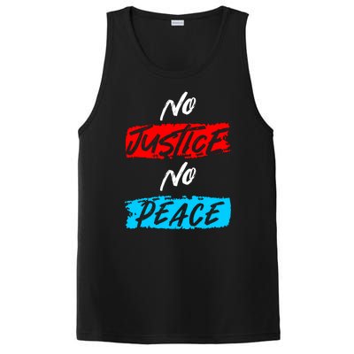 No Justice No Peace PosiCharge Competitor Tank