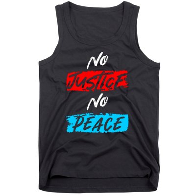 No Justice No Peace Tank Top