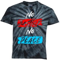 No Justice No Peace Kids Tie-Dye T-Shirt