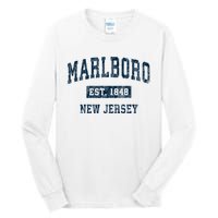 New Jersey Nj Vintage Sports Tall Long Sleeve T-Shirt