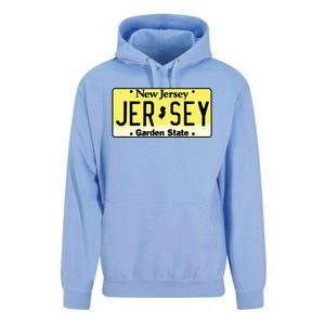 New Jersey Nj License Plate Classic Unisex Surf Hoodie