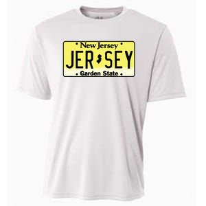 New Jersey Nj License Plate Classic Cooling Performance Crew T-Shirt