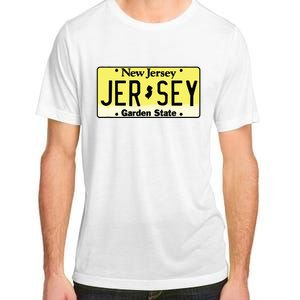 New Jersey Nj License Plate Classic Adult ChromaSoft Performance T-Shirt