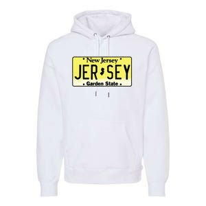 New Jersey Nj License Plate Classic Premium Hoodie