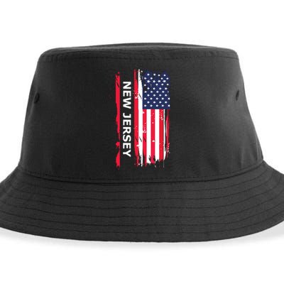 New Jersey Nj State Sustainable Bucket Hat