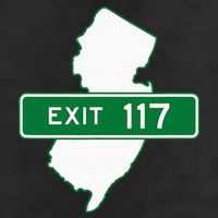 New Jersey Nj Gsp Garden State Parkway Exit Sign 117 7 Panel Mesh Trucker Snapback Hat