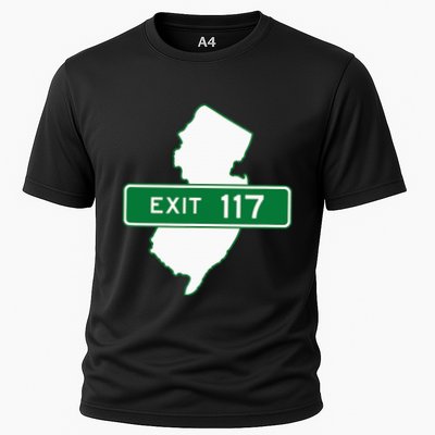 New Jersey Nj Gsp Garden State Parkway Exit Sign 117 Performance Shirt