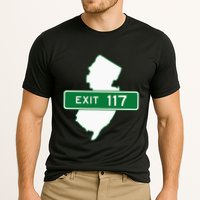 New Jersey Nj Gsp Garden State Parkway Exit Sign 117 Cooling Performance Crew T-Shirt
