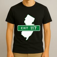 New Jersey Nj Gsp Garden State Parkway Exit Sign 117 T-Shirt