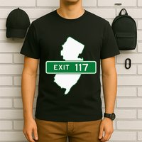 New Jersey Nj Gsp Garden State Parkway Exit Sign 117 T-Shirt