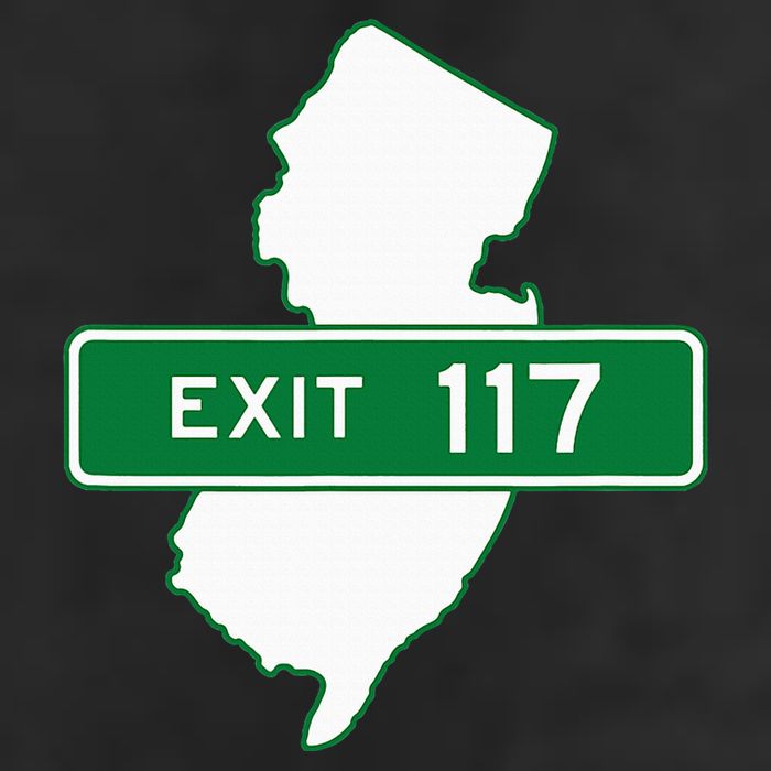 New Jersey Nj Gsp Garden State Parkway Exit Sign 117 15oz Campfire Ceramic Mug
