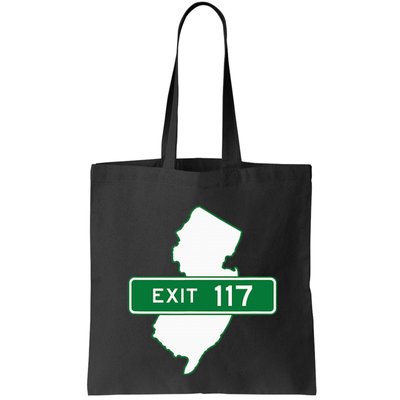 New Jersey Nj Gsp Garden State Parkway Exit Sign 117 Bag