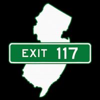New Jersey Nj Gsp Garden State Parkway Exit Sign 117 Zip Tote Bag