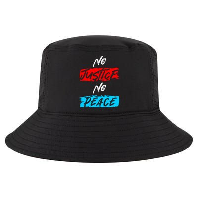 No Justice No Peace Cool Comfort Performance Bucket Hat