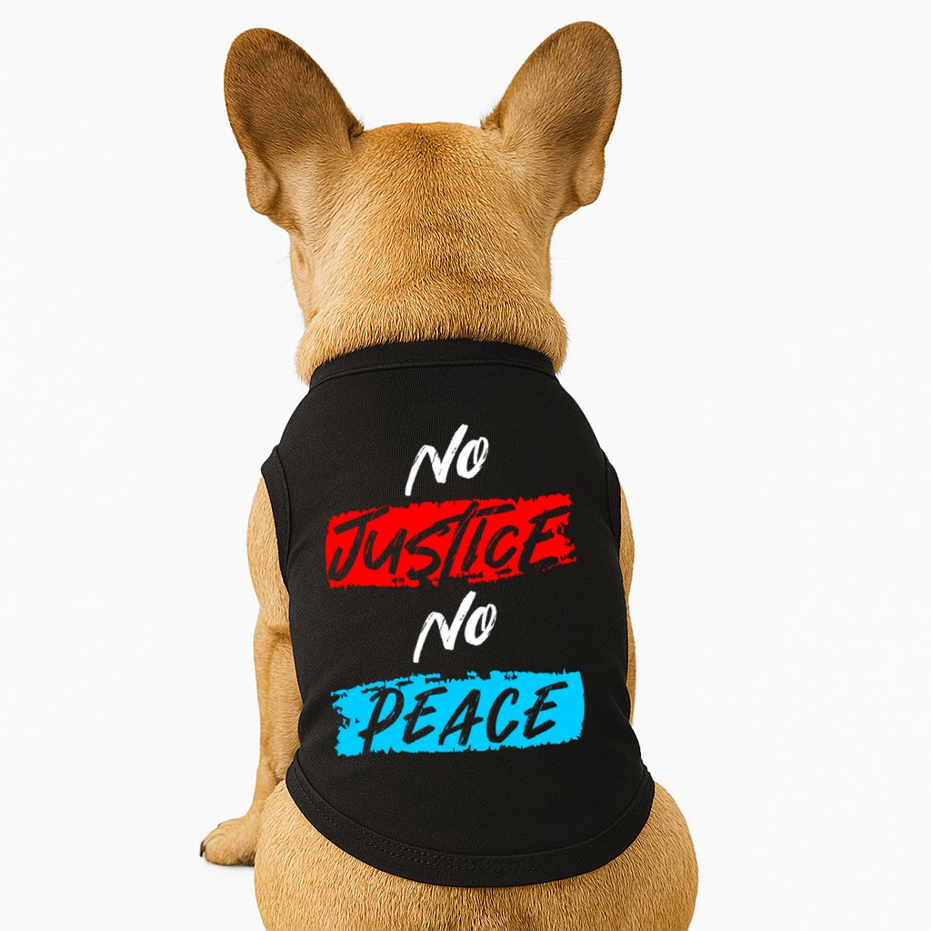 No Justice No Peace Doggie Tank