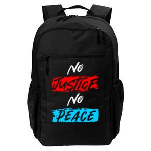 No Justice No Peace Daily Commute Backpack