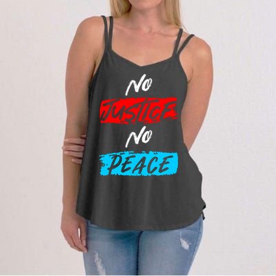 No Justice No Peace Women's Strappy Tank