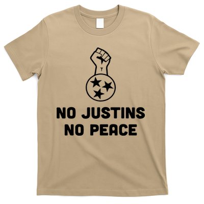 No Justins No Peace Tennessee Three T-Shirt