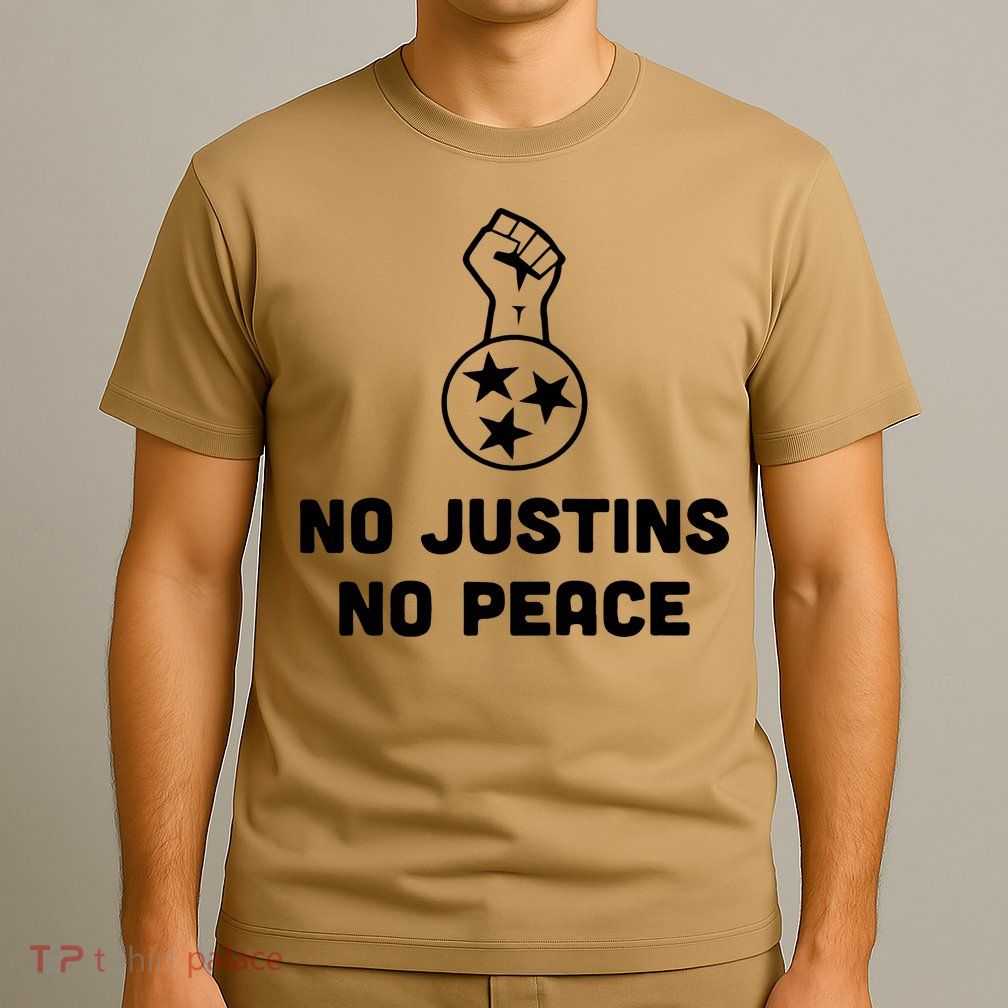 No Justins No Peace Tennessee Three T-Shirt