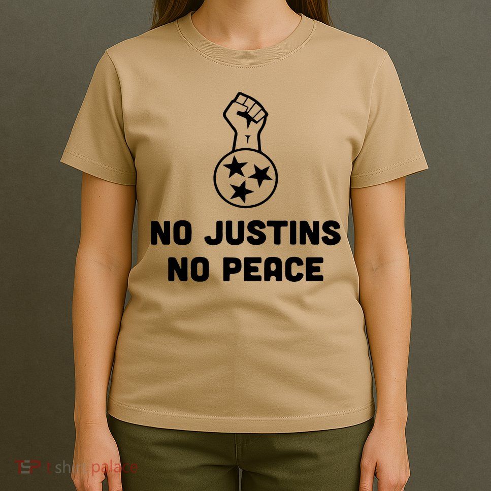No Justins No Peace Tennessee Three T-Shirt