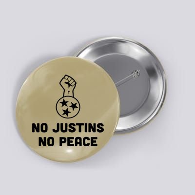 No Justins No Peace Tennessee Three Button