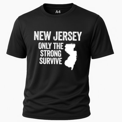 New Jersey Only The Strong Survive Funny Performance Shirt