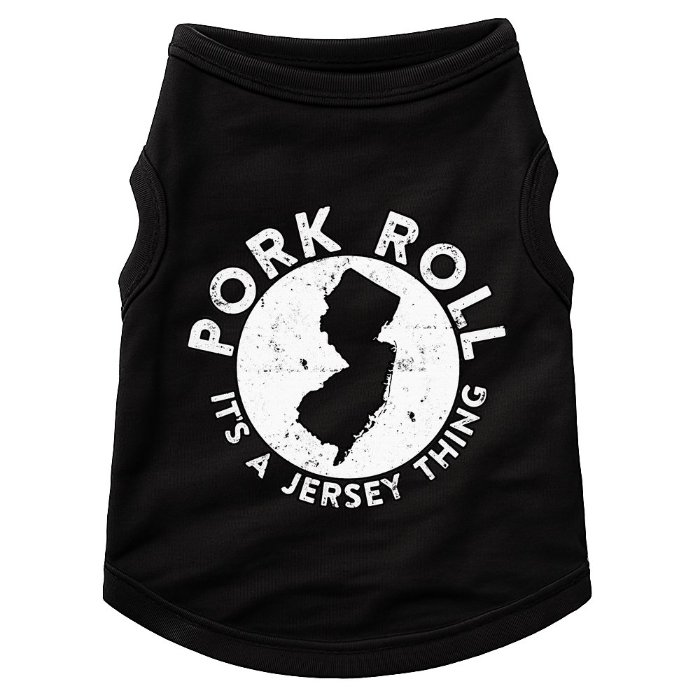 New Jersey Pork Roll It Is Jersey Thing Taylor Ham Pork Roll Doggie Tank