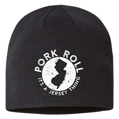 New Jersey Pork Roll It Is Jersey Thing Taylor Ham Pork Roll Sustainable Beanie