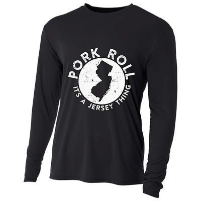 New Jersey Pork Roll It Is Jersey Thing Taylor Ham Pork Roll Cooling Performance Long Sleeve Crew