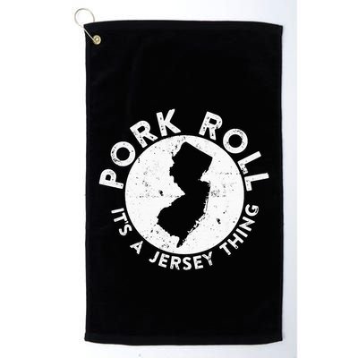 New Jersey Pork Roll It Is Jersey Thing Taylor Ham Pork Roll Golf Towel
