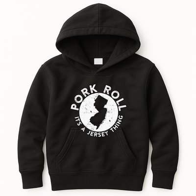 New Jersey Pork Roll It Is Jersey Thing Taylor Ham Pork Roll Kids Hoodie