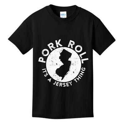 New Jersey Pork Roll It Is Jersey Thing Taylor Ham Pork Roll Kids T-Shirt