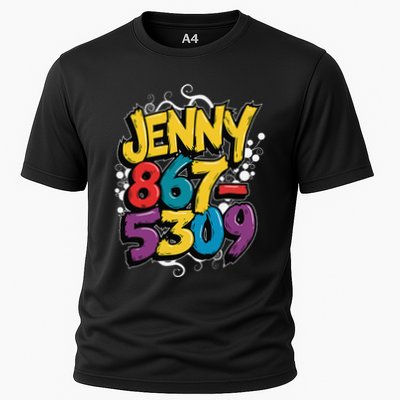 Nostalgic Jenny Phone Number 867 5309 Retro Music 80s Funny Performance Shirt