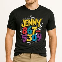Nostalgic Jenny Phone Number 867 5309 Retro Music 80s Funny Performance Shirt