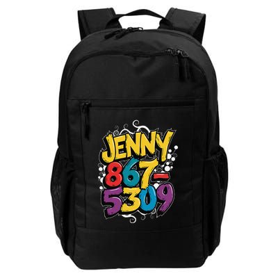 Nostalgic Jenny Phone Number 867 5309 Retro Music 80s Funny Backpack