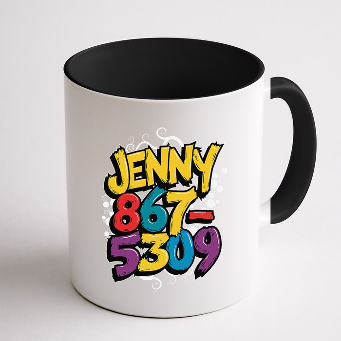Nostalgic Jenny Phone Number 867 5309 Retro Music 80s Funny Mug
