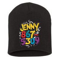 Nostalgic Jenny Phone Number 867 5309 Retro Music 80s Funny Short Acrylic Beanie